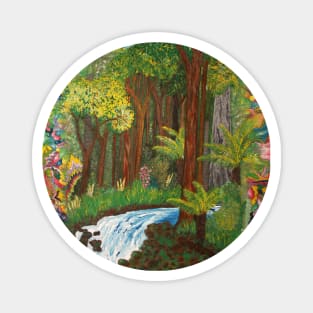 Rainforest - vivid Magnet